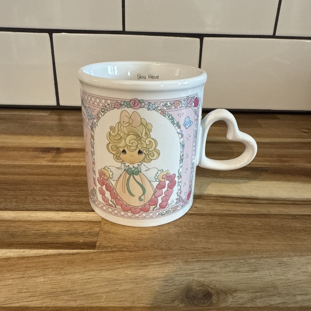 Vintage MUG Precious Moments Coffee Tea Cup 1996 You Have Touched So Many Hearts